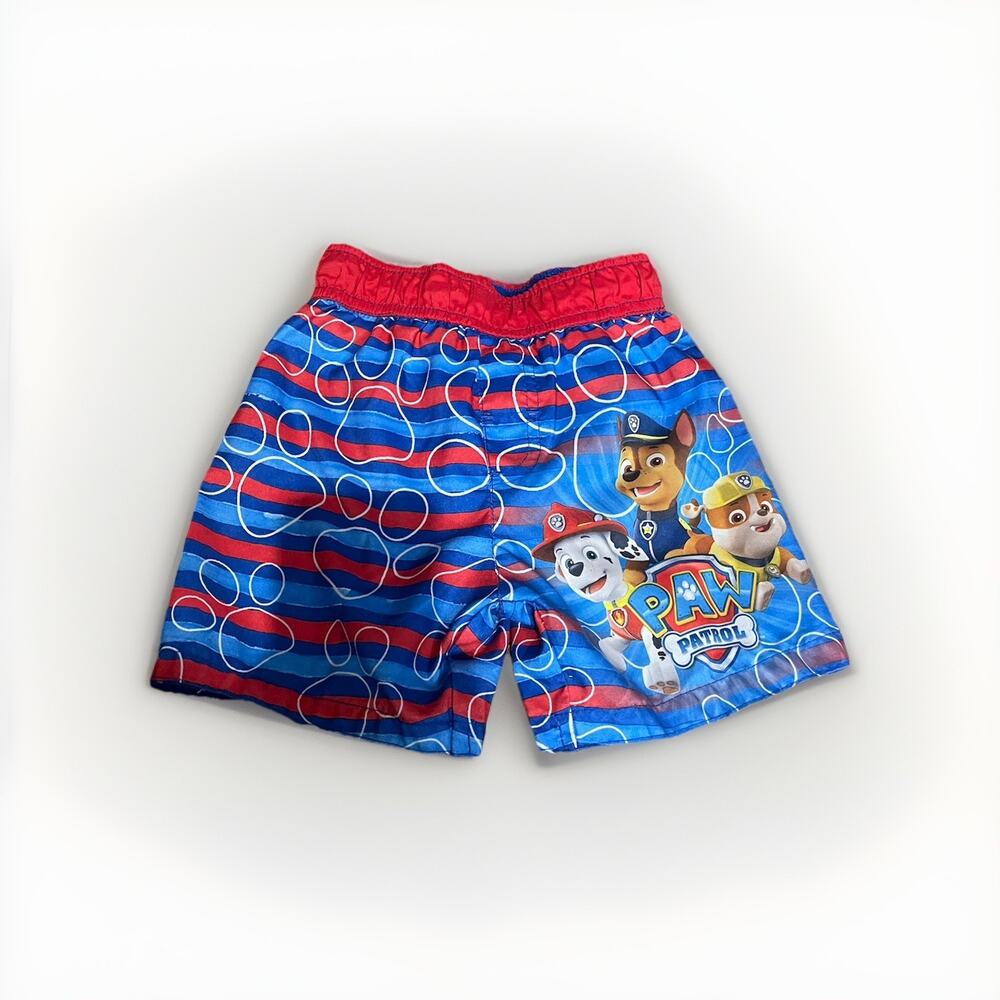 Nickelodeon Paw Patrol Boy's Swim Trunks Shorts, Lined Size 3t‎